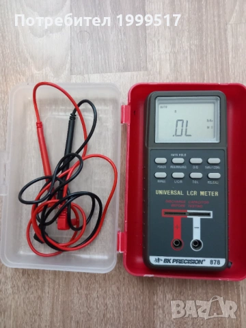 Universal LCR  meter BK Precision 878, снимка 3 - Друга електроника - 54097881