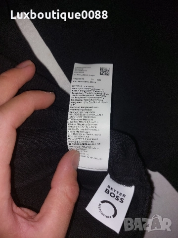 Използван в отлично състояние суичър Boss S, снимка 7 - Суичъри - 51872360
