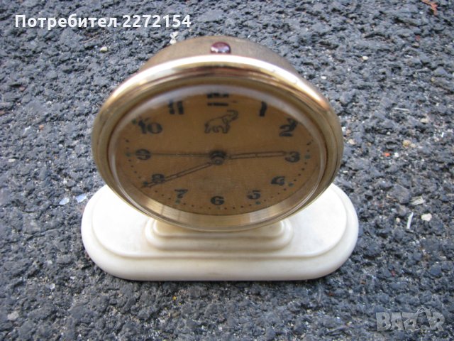 Часовник будилник Дружба-2, снимка 2 - Антикварни и старинни предмети - 29933940