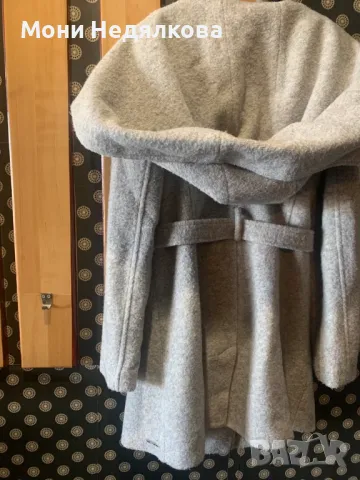 Дамско палто вълнено на марка S. Oliver, снимка 3 - Палта, манта - 47735216