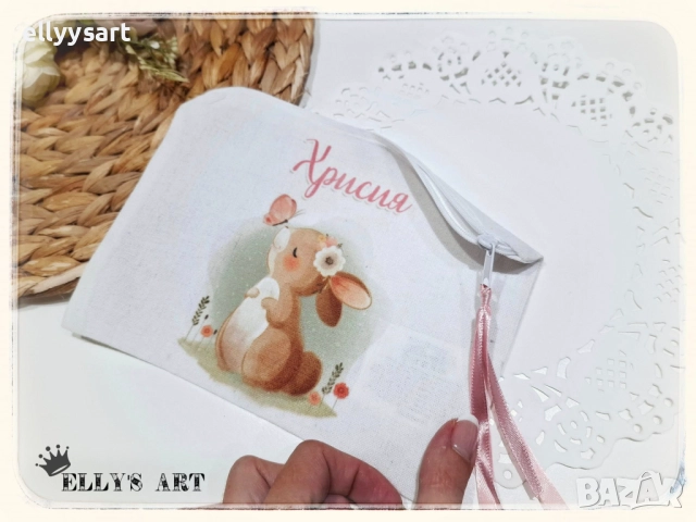 Персонализиран несесер от плат със сублимационен печат, снимка 2 - Други - 52517822