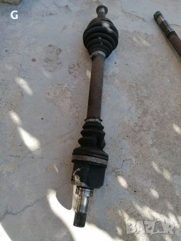 Лява Полуоска Пежо 307 1.6HDI, снимка 2 - Части - 38205495