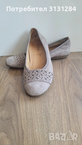 Gabor женски обувки от истински велур 38 р Германия, снимка 11 - Дамски ежедневни обувки - 51498390