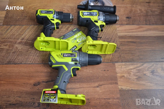Нови, акумулаторени винтоверти Ryobi 18V, от 99лв, снимка 7 - Винтоверти - 51417897