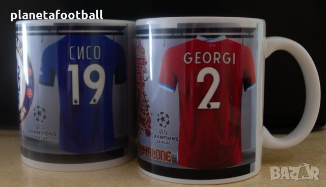 Уникални фен чаши на футболни отбори с Ваше име и номер!Перонализиран подарък футболни чаши!, снимка 3 - Подаръци за мъже - 32159102