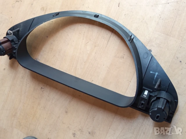 Декоративен панел на километраж + ключове и бутони за светлини на BMW E39 5та серия, снимка 5 - Части - 50870928