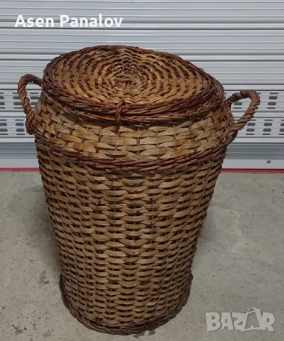 Плетен кош за дрехи 60/45, снимка 3 - Други - 48967121