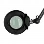 Лампа лупа Luxe S5 LED - 5 диоптера - черна, снимка 3
