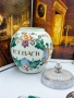 DELFT polichrome, Холандия ръчно рисуван керамичен буркан с капак, снимка 3