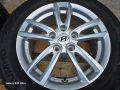 Лети джанти 16ки 5х114.3 Hyundai + зимни гуми 205/60/16 Kumho, снимка 7