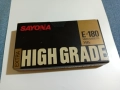 Видеокасета "SAYONA" VHS E180 , снимка 1