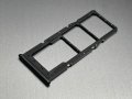 Сим държач за Samsung A12 черен, снимка 1 - Резервни части за телефони - 42722408