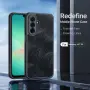 DUX DUCIS Aimo Series за Samsung Galaxy A27 5G Матов Удароустойчив TPU PC Калъф със Скрийн Протектор, снимка 3