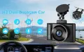 Hobele Dashcam отпред и отзад, двоен рекордер за кола с 32G SD карта, 170° широк ъгъл, 1080P FHD с н, снимка 8
