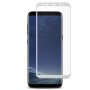 3D Извит стъклен протектор за Samsung Galaxy S8 Plus / Бял, снимка 1 - Фолия, протектори - 39707792