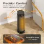 Електрически отоплител 2000W с PTC нагревател, ECO режим, дистанционно и 90° осцилация, снимка 4