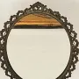 Настолно огледало с ажурна бронзова рамка №2, снимка 2
