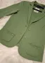 Зелено сако със 7/8 дължина на ръкава , снимка 4
