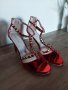 Елегантни лачени сандали с висок ток Estissimo, снимка 1 - Дамски елегантни обувки - 40144375