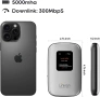 Чисто нов запечатан в целофан Преносим 4G LTE Мобилен Хотспот Linklan с eSIM Технология Глобален , снимка 11