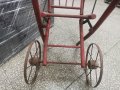 Много стара детска дървена количка, снимка 11