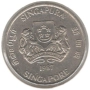 Singapore-20 Cents-1987-KM# 52-ribbon upwards, снимка 2