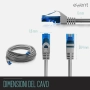 Ewent EW-5U-010 Cat 5e U/UTP Patch Cable 1 м – Сив мрежов кабел с RJ45 конектори за компютър и рутер, снимка 5