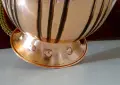 Медна кана 46 см.,10 л.,1.5 кг.,чиста червена мед. , снимка 7