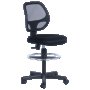 Работен офис стол SMART - черен AS, снимка 1 - Столове - 33728199