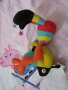 Плюшена играчка папагал, снимка 1 - Плюшени играчки - 32114266