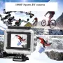 Водоустойчива спортна камера 1080p с 2-инчов дисплей, снимка 5