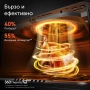 Фритюрник с горещ въздух Cosori Dual Blaze CAF-P681S, 6.4L, Черен С горен и долен реотан [НОВ], снимка 6