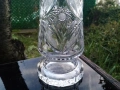 Българска кристална ваза - 30 см, снимка 4