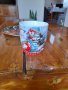 Стара коледна чиния,чаша, снимка 5