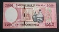 Руанда. Африка. 2024 година. 2000 и 5000 франка. UNC., снимка 5