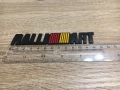 черна емблема Mitsubishi Ralliart, снимка 2