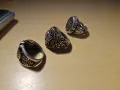 османски пръстен 925 сребро 3 броя, снимка 2