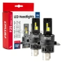 LED Крушки AMIO H4 F25 PROblack без вентилатор, снимка 1