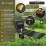 Къмпинг стол KESSER® 2 в 1, шезлонг, до 160 кг | Сгъваемо походно легло, снимка 4