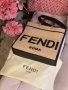 чанта Фенди*Fendi Sunshine Medium Black and natural straw, снимка 13