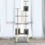 vidaXL Котешко дърво със сизалени стълбове, светлосиво, 188 см, снимка 2