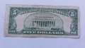 банкнота от 5 долара от 1950 г., снимка 3