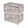 Комплект 2 бр. сгъваеми органайзери за съхранение Creahaus, 28L, снимка 1