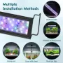 Ново осветление hygger LED лампа за аквариум 14W, 24/7 таймер, 12 цвята, 48-60 см, снимка 4
