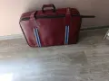 Нов кожен куфар изключително запазен , снимка 3