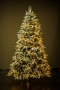 Коледна елха с вградени лампички по връхчетата, снимка 6