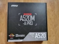 А520M PRO MSI Motherboard, снимка 1