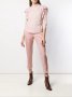 Twinset Нов елегантен розов панталон, снимка 1 - Панталони - 36990873