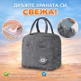 Термочанта Lunch Box – Идеалният избор за обяд, пикник и пътуване!, снимка 3