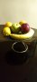 Арт Фруктиера, чиния за плодове от метал, снимка 4